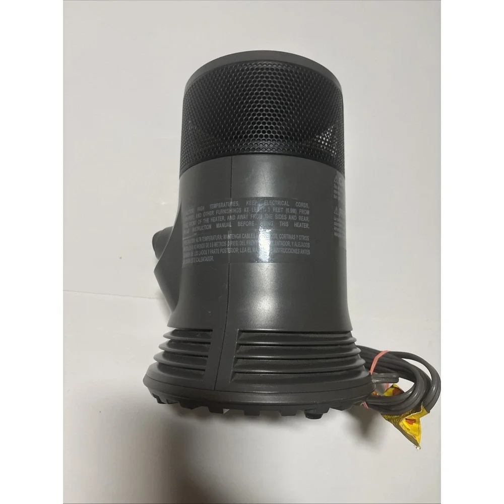 Honeywell HZ-0360-WMT Surround Heat 1500W Ceramic Portable Space Heater Gray EUC